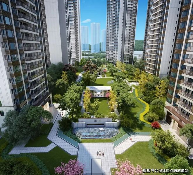 里方圆售楼处发布 打造理想品质生活爱游戏爱体育热搜好房｜ 南沙·十(图3)